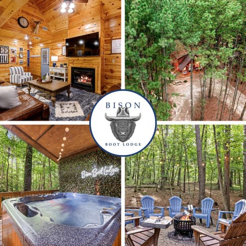 Patio, Natural landscape, Hot Tub, TV and multimedia, Living room, fireplace