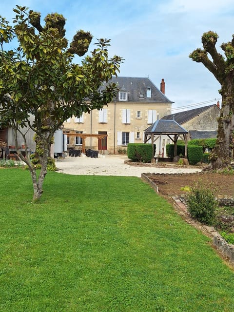 Property building, Spring, Natural landscape, Garden