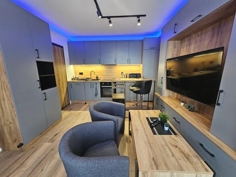 TV and multimedia, Kitchen or kitchenette, Seating area, oven