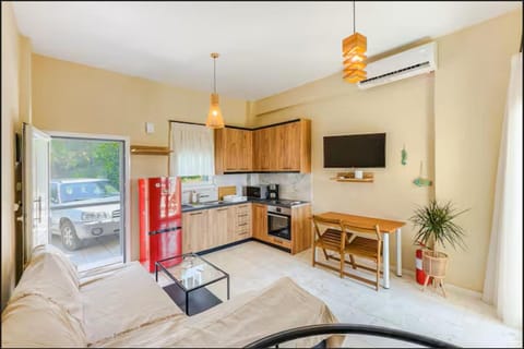 TV and multimedia, Kitchen or kitchenette, Living room, Dining area, Parking, oven, air conditioner