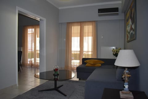 Living room, Photo of the whole room, air conditioner