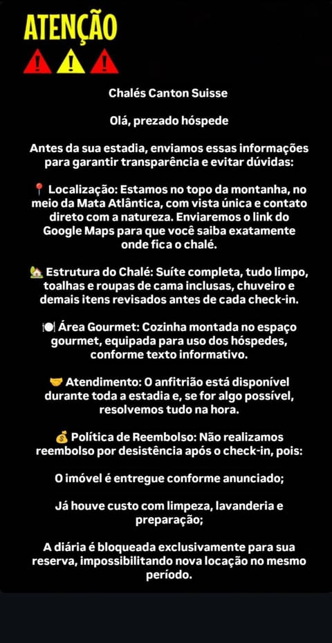 Chalé Suíte Canton Suisse Nature lodge in Nova Friburgo