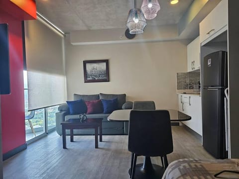 Kitchen or kitchenette, Seating area, Dining area