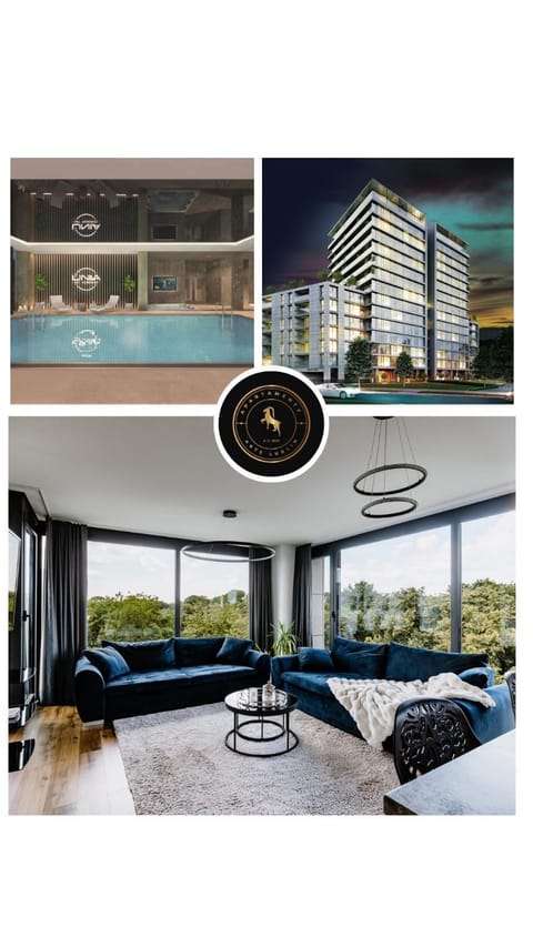 Living room, Swimming pool