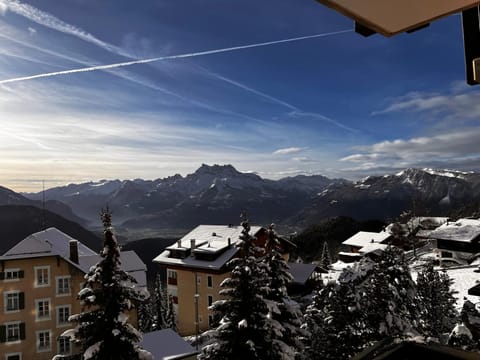 "Le Ptit Nid" studio avec vue à couper le souffle à Leysin ! Apartment in Haute-Savoie