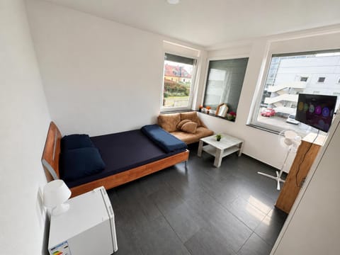 Bed, Living room, Photo of the whole room, Evening entertainment, Bedroom