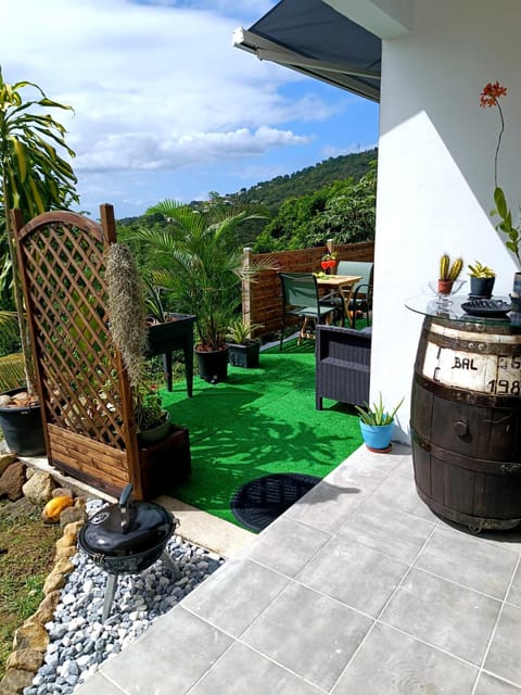 Patio, Natural landscape, Garden, Mountain view