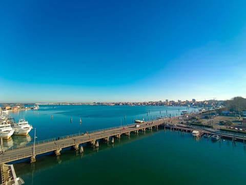 Day, Natural landscape, Bird's eye view, City view, Sea view