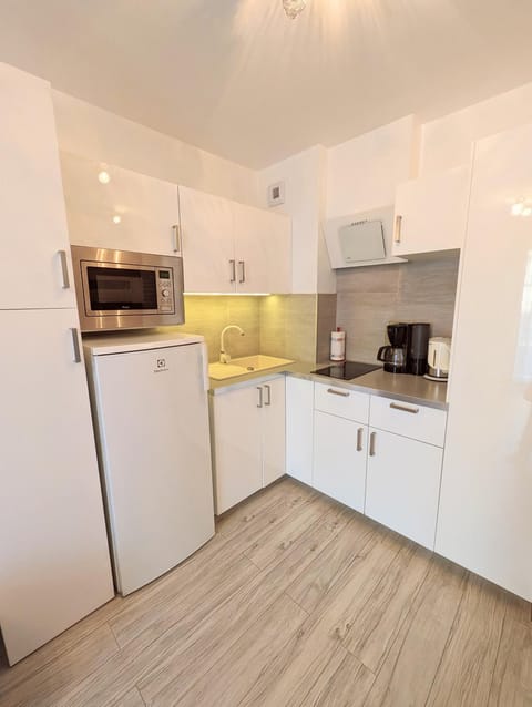 Coffee/tea facilities, Kitchen or kitchenette, minibar, stove, toaster