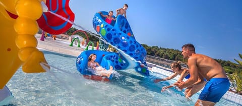 Aqua park, children