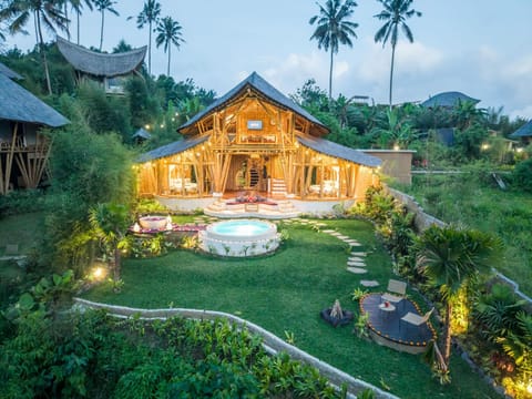 Property building, Day, Natural landscape, Garden view, Pool view, Swimming pool