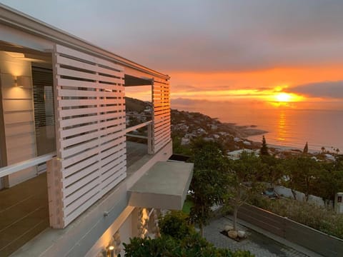 Property building, Sea view, Sunset