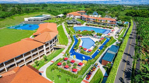 Property building, Bird's eye view, Swimming pool