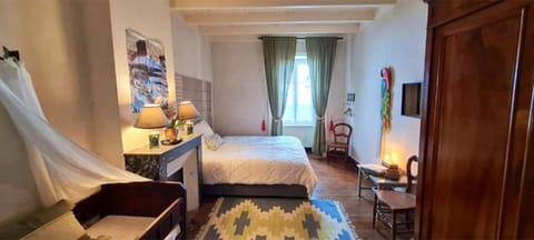 Property building, Living room, Bedroom