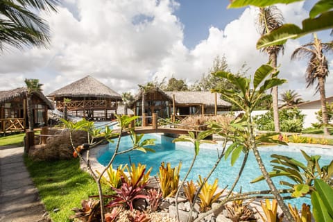 Property building, Day, Natural landscape, Garden, Garden view, Pool view, Swimming pool
