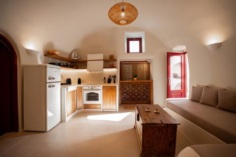 Kitchen or kitchenette, Living room, Seating area, minibar, pet friendly, stove