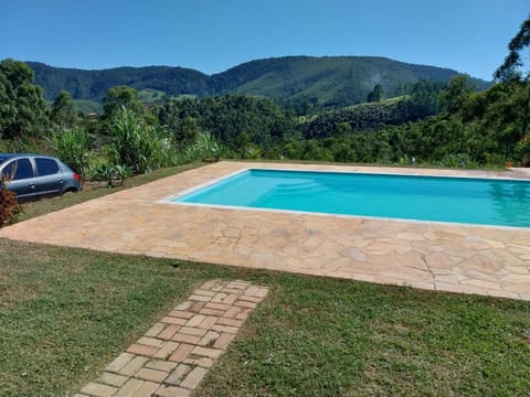 Natural landscape, Pool view, Swimming pool, Parking