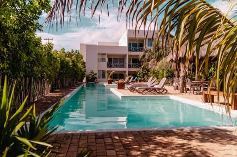Property building, Garden view, Swimming pool, sunbed