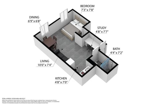 Charming Large Studio Near Ocean Dr - South Beach Apartment in Flamingo Lummus