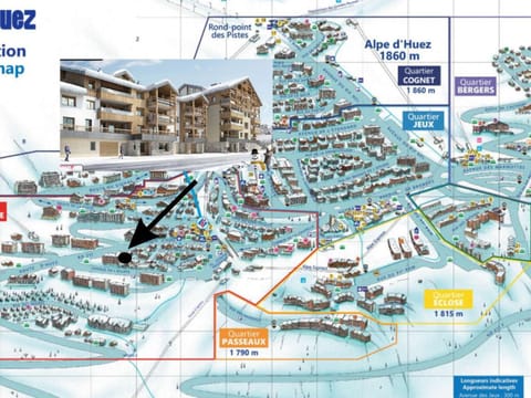 Appartement de standing à Alpe d'Huez avec WIFI et Parking, pour 4A+2E - FR-1-645-66 Apartment in Huez