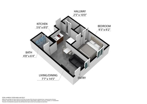 Cozy South Beach 1BR Apt Near Beach & Ocean Drive Apartment in Flamingo Lummus