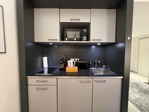 Coffee/tea facilities, Kitchen or kitchenette, minibar, pet friendly, stove