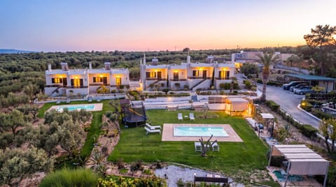 Property building, Natural landscape, Garden view, Pool view, Swimming pool
