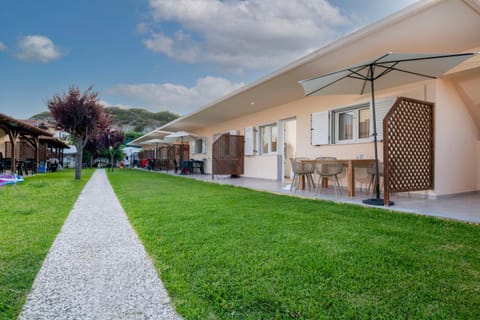 Property building, Patio