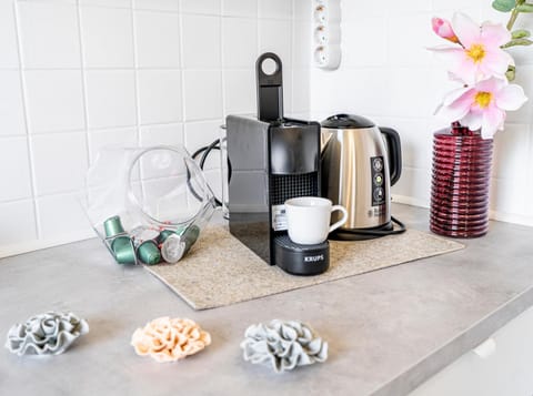 Coffee/tea facilities, Kitchen or kitchenette, toaster