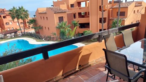 Balcony/Terrace, Pool view