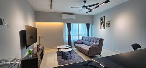 TV and multimedia, Living room, Seating area, fireplace, air conditioner