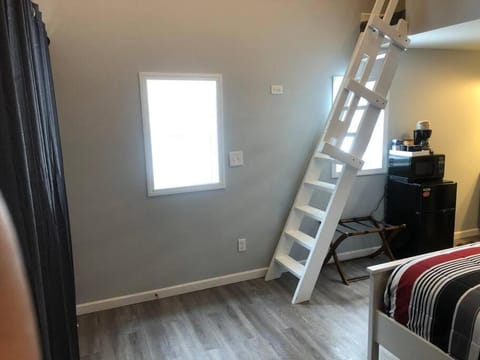 Hockey Themed Room with Wooded Trails Apartment in Michigan