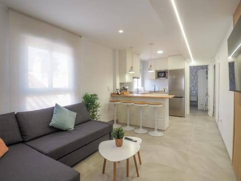 Kitchen or kitchenette, Living room