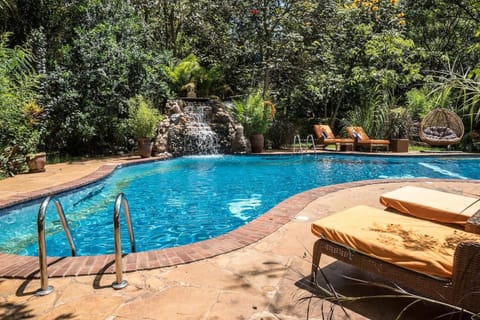 Natural landscape, Garden view, Pool view, sunbed