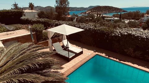 Nearby landmark, Day, Natural landscape, Mountain view, Pool view, Sea view, Swimming pool, sunbed
