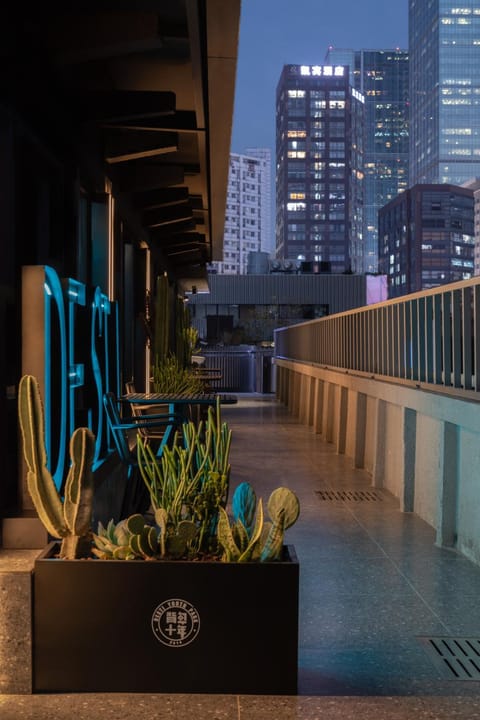 Property building, Night