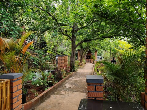 Patio, Garden, Garden view, flat iron