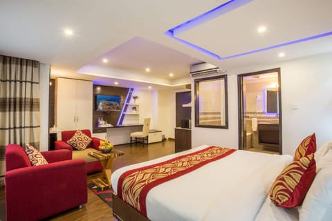 Bed, TV and multimedia