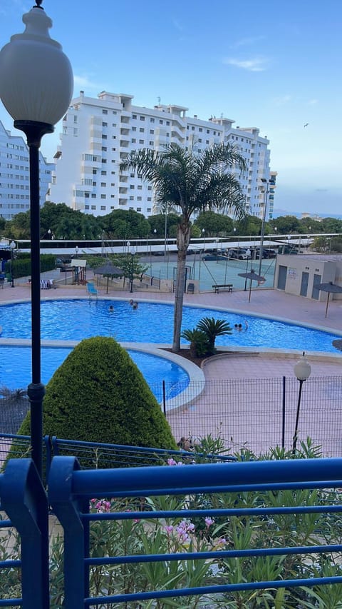 Property building, Day, View (from property/room), Balcony/Terrace, Pool view, Swimming pool, sunbed