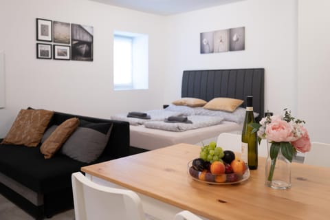 Living room, Seating area, Dining area, Bedroom