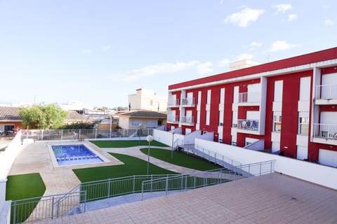 Property building, Day, Aqua park, Pool view, Swimming pool