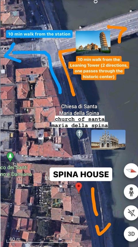 [Centro Storico] Spina Green House Apartment in Pisa
