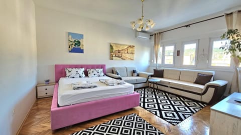 Living room, Bedroom
