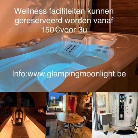 B&B - Privé Wellness Moonlight Vacation rental in Flanders