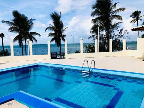 Natural landscape, Pool view, Swimming pool, sunbed