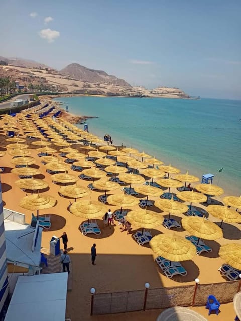 Nearby landmark, Day, Natural landscape, Beach, Mountain view, Sea view, sunbed