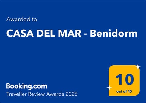 CASA DEL MAR - Benidorm Apartment in Benidorm