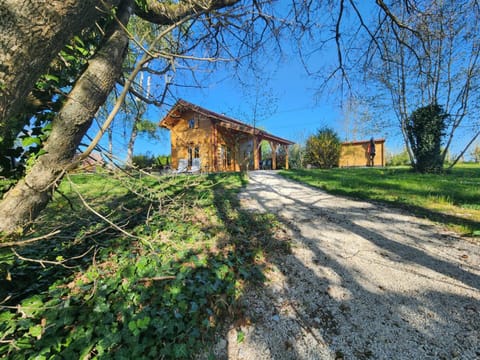 Property building, Spring, Natural landscape, Garden view