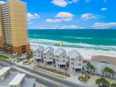 Property building, Nearby landmark, Natural landscape, Bird's eye view, Beach, Sea view