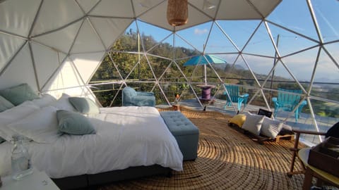 Bed, Natural landscape, Bedroom